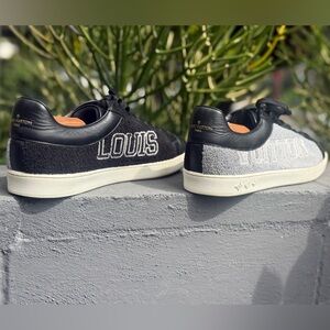 Louis Vuitton Luxembourg Sneakers (Black & Grey)